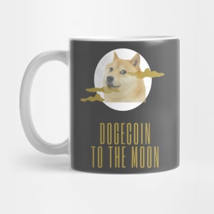 Dogecoin to the Moon Mug